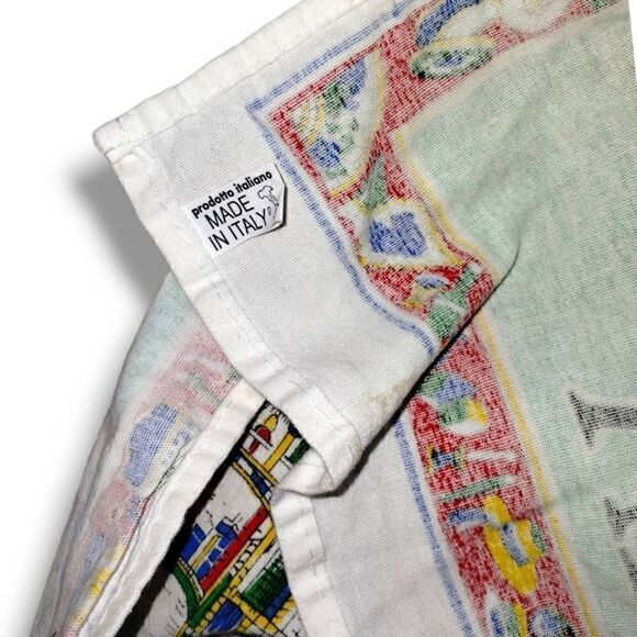 Monveni R Producto of Italia Venezia Souvenir Cloth Towel Hanging 21x35" - Picture 3 of 4